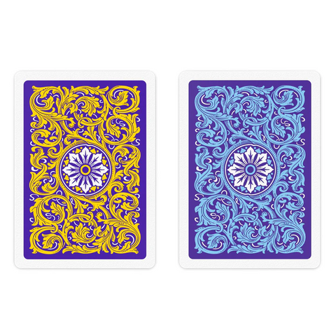 Copag 1546 Neoteric Poker Size Cards Double Deck Jumbo Index Yellow/Blue 035-0