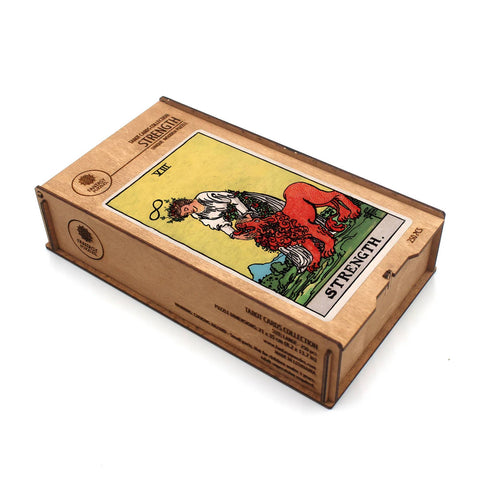 The Strength (Rider-Waite): Tarot Wooden Puzzle 250 pieces Fantasy Puzzles