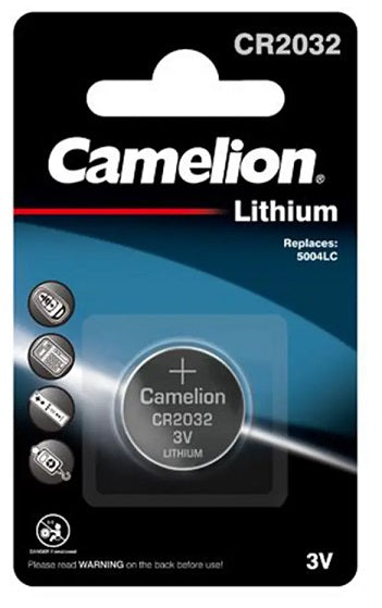 1 Camelion Cr2032 Batteries Lithium 3V Coin Cell Cr2032-Bp1 1Bl Exp 2031 NEW