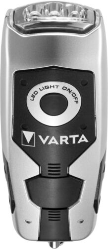 Varta Dynamo Light 17680 Flashlight Led 28 Lumens Li Ion Battery Included NEW