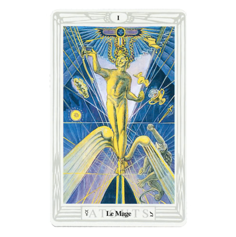 Aleister Crowley Thoth Tarot Standard Deck Cards Esoteric French Edition Agm NEW