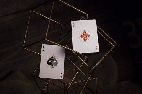 National Theory 11 Luxury Playing Cards Deck Black Gold Magic Tricks Sealed NEW