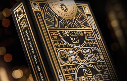 Star Wars Playing Cards Deck Gold Foil Special Edition Theory 11 Premium