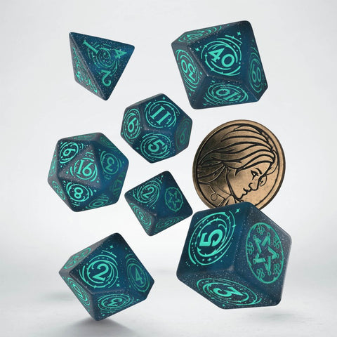 The Witcher Dice Set Yennefer Sorceress Supreme Rpg Playing Games Q-Workshop NEW