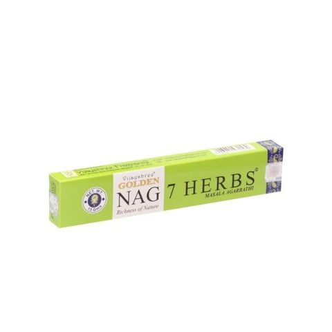 Golden Nag - 7 Herbs Incense Vijayshree