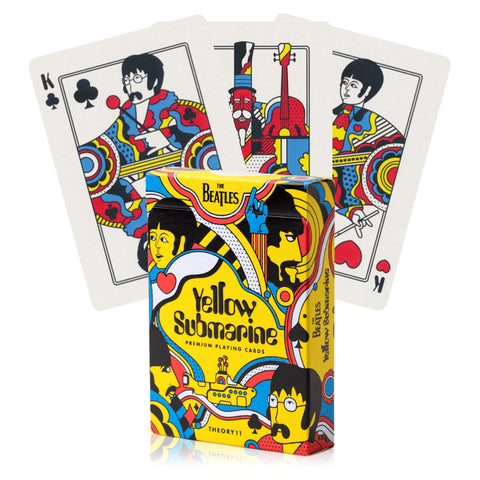 Yellow Submarine The Beatles Playing Cards Deck Theory 11 Premium Luxury