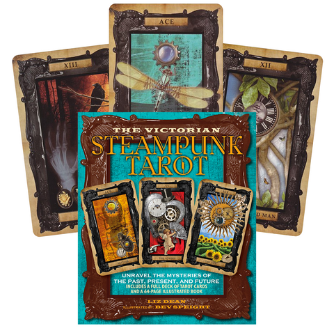 The Victorian Steampunk Tarot Cards & Illustrated Book Cico Books Liz Dean