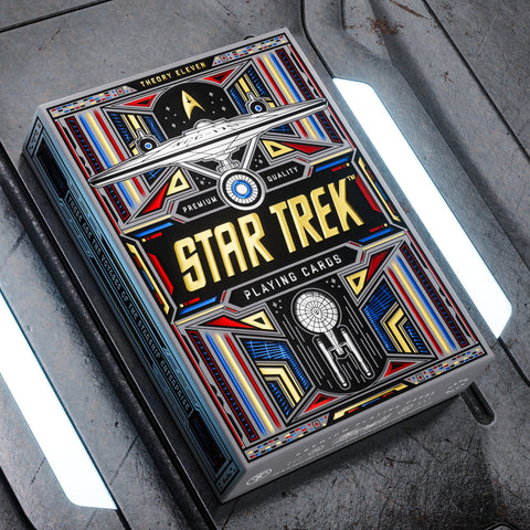Star Trek Playing Cards Light Edition Theory 11 Magic Tricks USpcc T1177