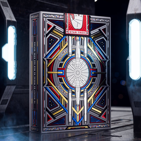 Star Trek Playing Cards Light Edition Theory 11 Magic Tricks USpcc T1177