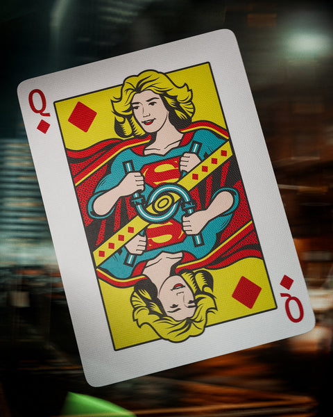 Superman Playing Cards Deck Premium Golden Age Of Comics Theory 11 USpcc T1188