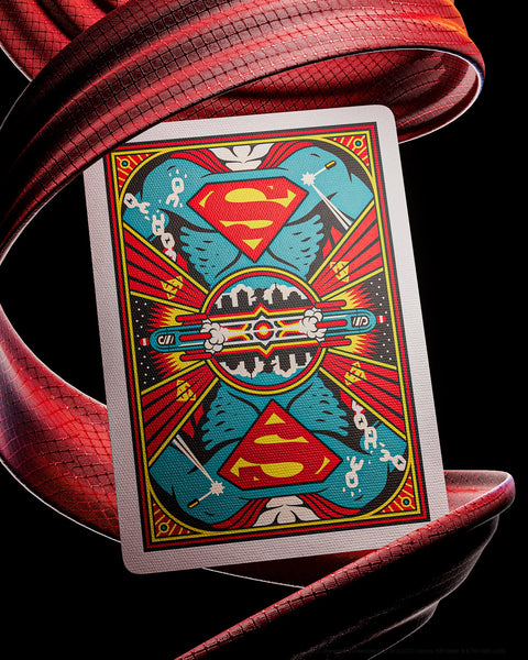 Superman Playing Cards Deck Premium Golden Age Of Comics Theory 11 USpcc T1188