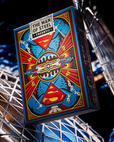 Superman Playing Cards Deck Premium Golden Age Of Comics Theory 11 USpcc T1188