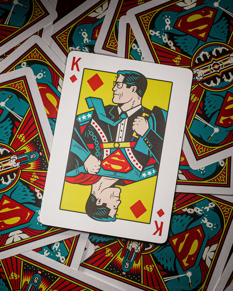 Superman Playing Cards Deck Premium Golden Age Of Comics Theory 11 USpcc T1188