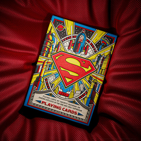 Superman Playing Cards Deck Premium Golden Age Of Comics Theory 11 USpcc T1188
