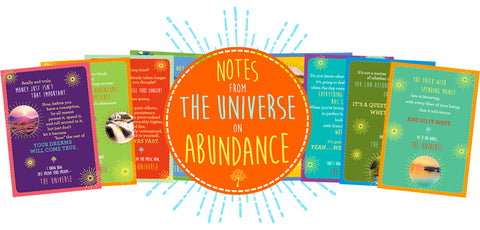 Notes From The Universe On Abundance Cards Deck Oracle Guidance Hay House NEW