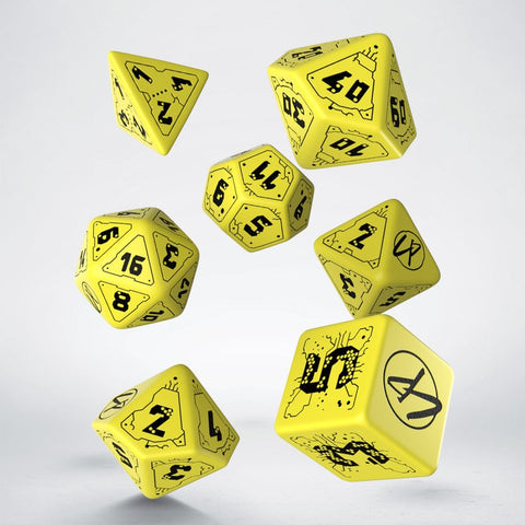 Cyberpunk Red Rpg Dice Set Danger Zoner Roleplaying Games Q-Workshop Dnd NEW