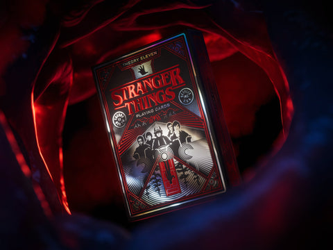 Stranger Things Playing Cards Poker Size USpcc Made In USa Theory 11 Netflix