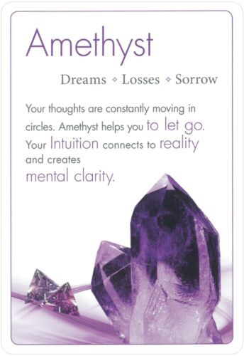 Healing Stones Cards Deck For Health Vital Energy & Power K.Lemke Agm Urania NEW