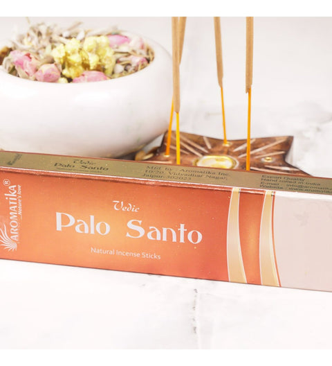 Vedic Palo Santo Natural Incense Sticks Aromatika