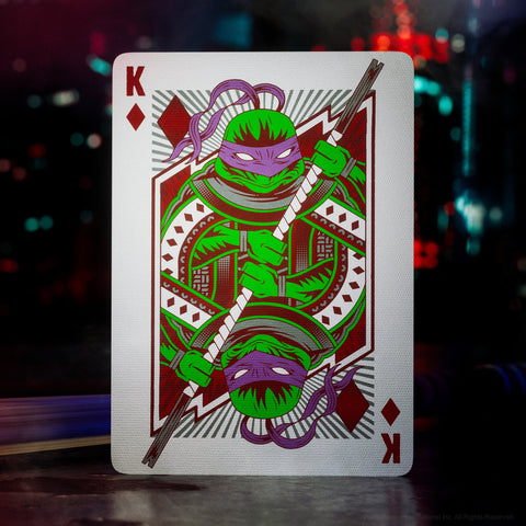 Teenage Mutant Ninja Turtles Playing Cards Premium Theory 11 USpcc T1183