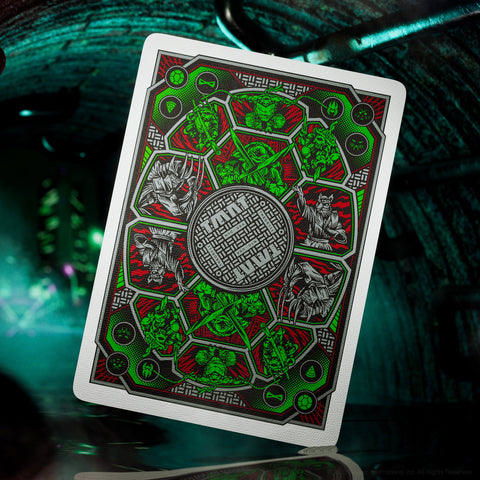 Teenage Mutant Ninja Turtles Playing Cards Premium Theory 11 USpcc T1183