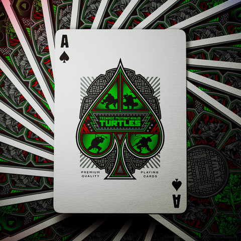 Teenage Mutant Ninja Turtles Playing Cards Premium Theory 11 USpcc T1183