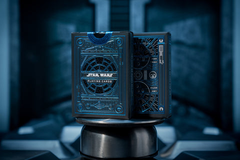 Star Wars Theory 11 Playing Cards Deck Blue Light Side Magic Tricks Poker