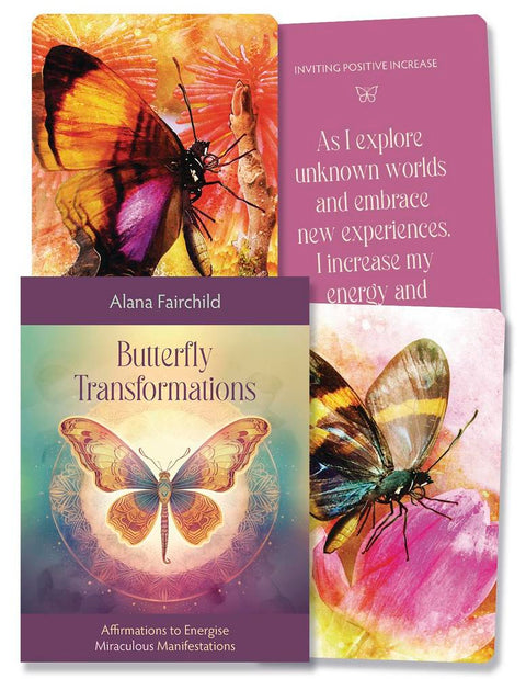 Butterfly Transformations Card Deck 2Nd Edition Blue Angel Alana Fairchild Btc24