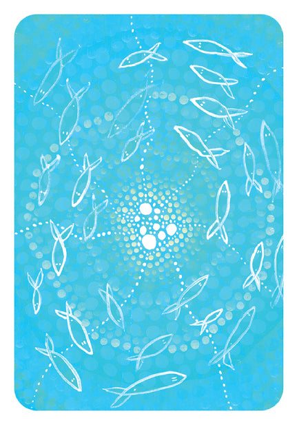 Salt Water Reading Cards Deck Rockpool Saltwater Laura Bowen Divination NEW