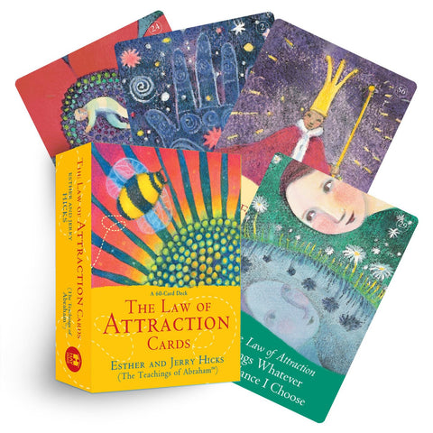 The Law Of Attraction Cards Deck Hay House Teachings Of Abraham By Hicks NEW