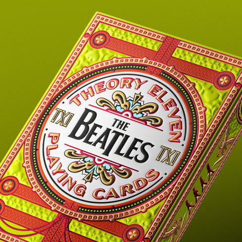 The Beatles Playing Cards Deck Theory 11 Green Magic Tricks Quality USA