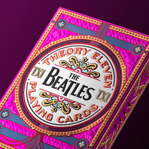 The Beatles Playing Cards Deck Theory 11 Pink Magic Tricks High Quality USA