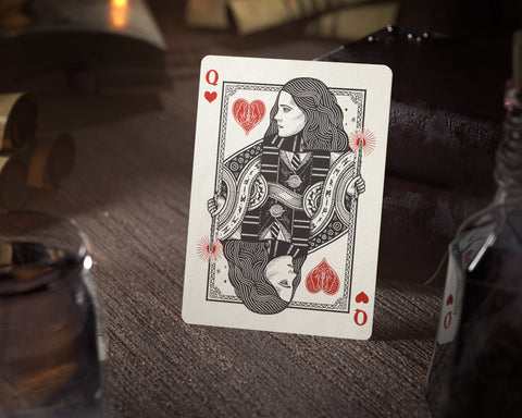 Harry Potter Gryffindor Red Playing Cards Deck Theory 11 Magic Cards