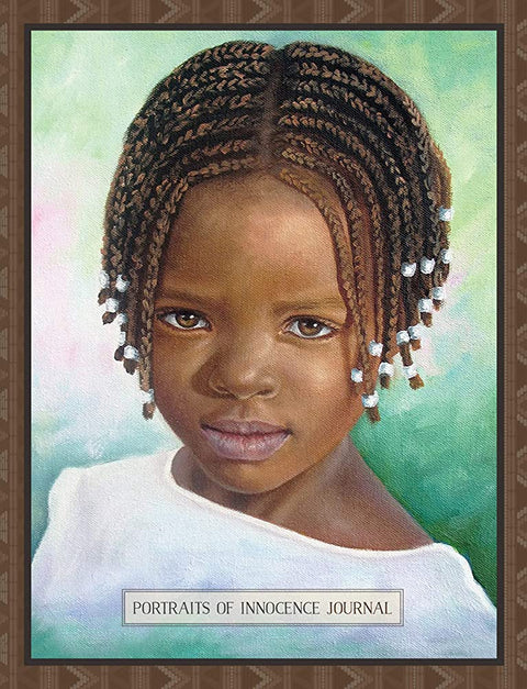 Portraits Of Innocence Journal Writing Notebook Lined Dora Alis Blue Angel NEW