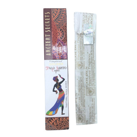 Vijayshree Golden Copal & Palo Santo Incense Sticks 15g Meditation & Cleansing