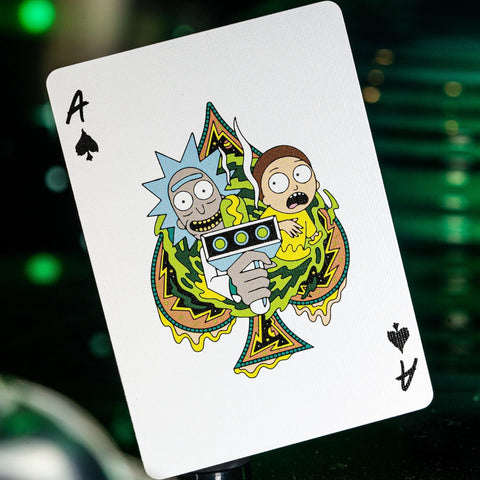 Rick And Morty Playing Cards Deck Premium Theory 11 Magic Tricks USpcc T1182