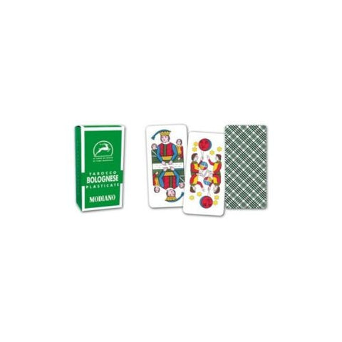 Tarocco Bolognese Playing Cards Tarot Deck Modiano Magic Table Games Green NEW