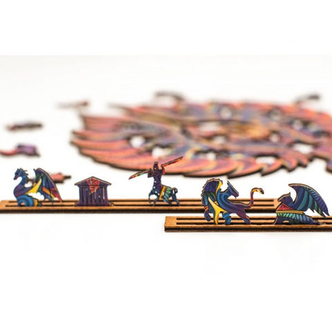 Fenix Wooden Puzzle M size 130 pieces Fantasy Puzzles