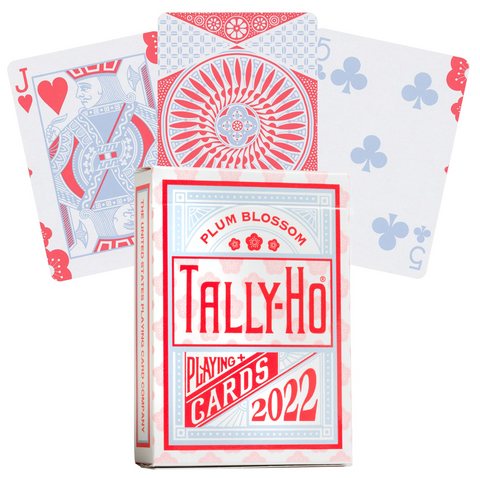 Tally-Ho Plum Blossom Bicycle Playing Cards Deck Magic Tricks High Quality NEW
