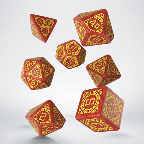 Starfinder Dawn Of Flame Dice Set Brown Role Playing Games Q-Workshop Paizo NEW