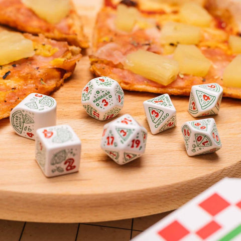 Q WORKSHOP Pizza Dice Set Pepperoni