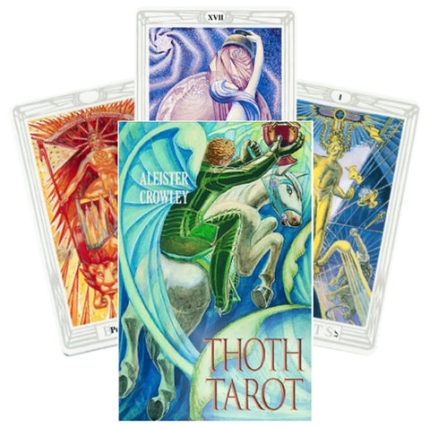Aleister Crowley Thoth Tarot Standard Deck Cards Esoteric French Edition Agm NEW