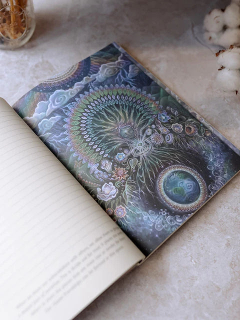 Beyond Lemuria Journal Of Becoming Notebook Lines Izzy Ivy Create Blue Angel