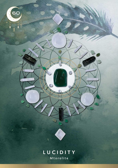 Crystal Grid Oracle Cards Deck Deluxe Edition Rockpool Publishing NEW