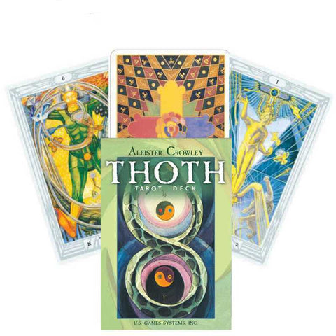 Crowley Thoth Tarot Deck Large Cards Esoteric Telling US Games Systems NEW