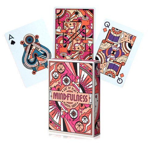 Mindfulness Illustrated Playing Cards Deck Art Of Play Calm Your Mind Muti NEW