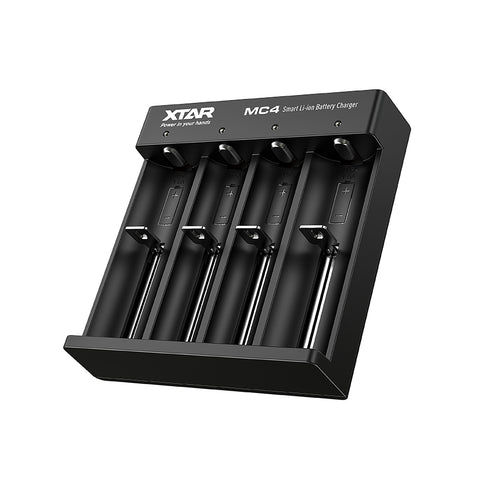 Xtar Mc4 Smart Charger Micro USb 1-4 Li-Ion 3.6/3.7 V Battery Dc 5V 2.1A
