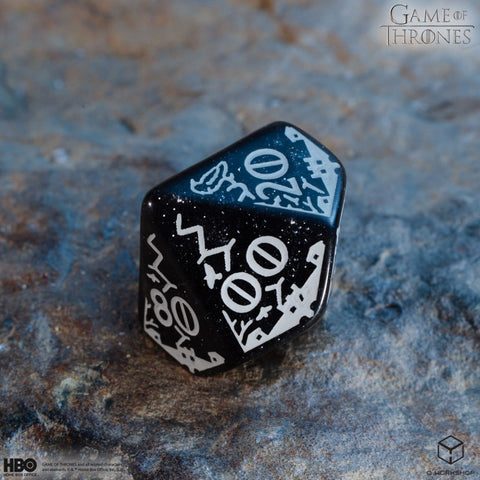 Game of Thrones Night's Watch Dice Set 8pc Q-Workshop RPG Official DND