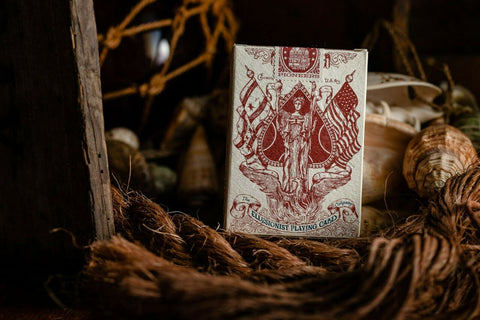 Pioneers Red Playing Cards Deck Ellusionist 1893 Exclusive Quality Poker NEW
