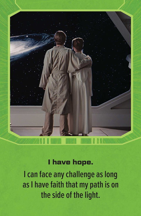STAR WARS AFFIRMATION CARDS DECK INSIGHT EDITIONS INNER JEDI BY MARC SUMERAK NEW